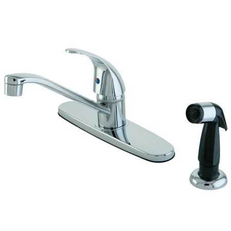 Kingston Brass Legacy Centerset Kitchen Faucet, Chrome KB6571LL